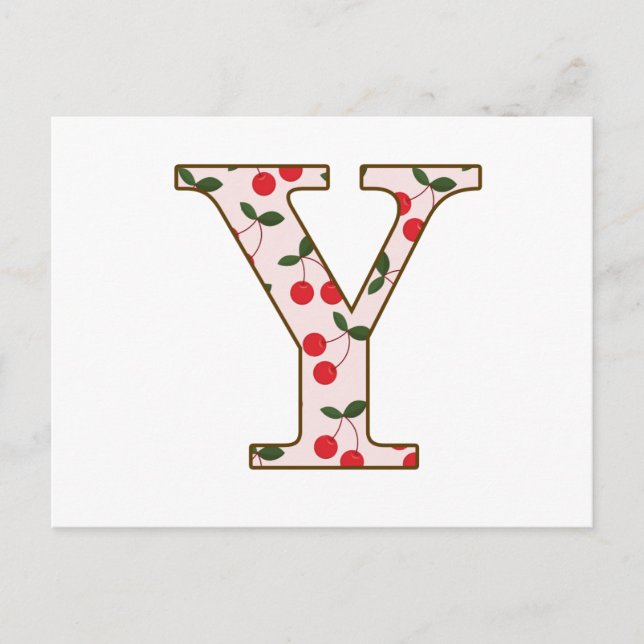 Cheery Cherry Y Vykort (Framsida)