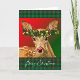Cheery Fawn Play-julkort Kort