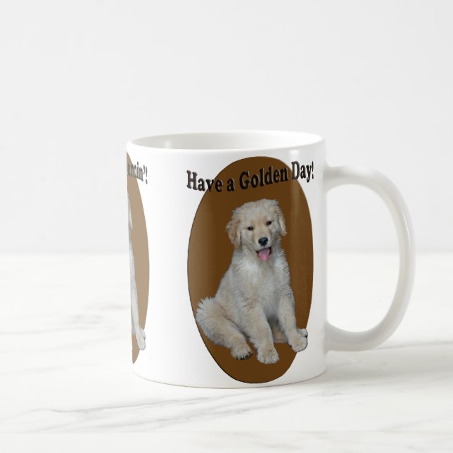 Cheery mugg för guld- Retrievervalp (Höger)
