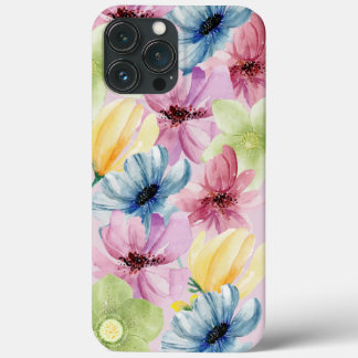 Cheery Watercolor Blooms
