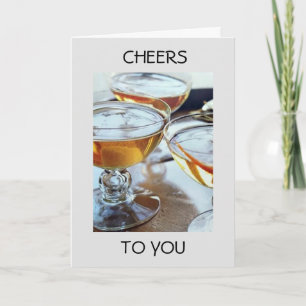 **CHEES OCH LYCKLIG HELGDAG TILL DIG** KORT