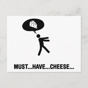 Cheese Älskare Vykort