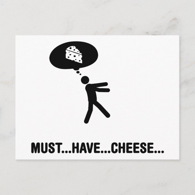 Cheese Älskare Vykort (Framsida)