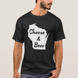 Cheese Beer Wisconsin traditionell wisco brew t sh T Shirt