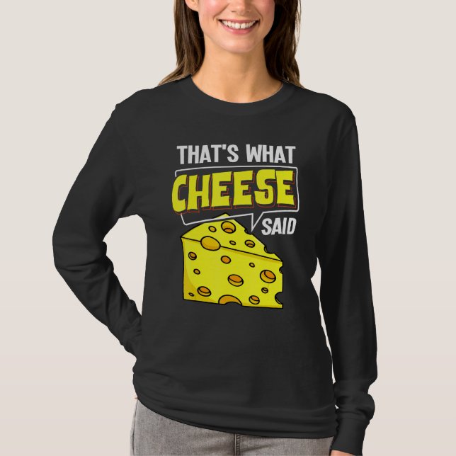 Cheese Board Sticks Vegan Funny Puns T Shirt (Framsida)