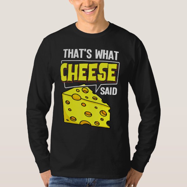 Cheese Board Sticks Vegan Funny Puns T Shirt (Framsida)