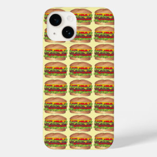 Cheese Burger Hamburger Cheeseburger Foodie Fodral