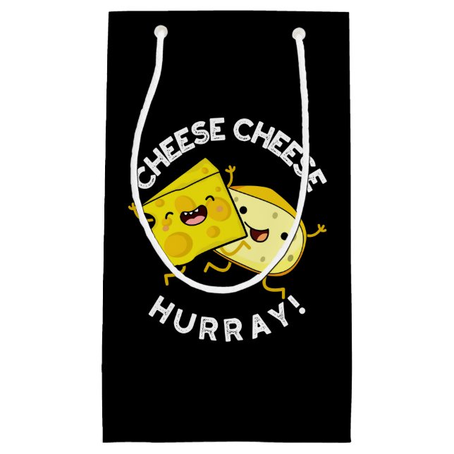 Cheese Cheese Hurray Funny Cheese Pun Mörk BG (Framsidan)