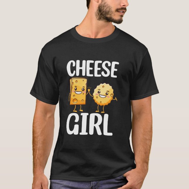 Cheese Cheesy Funny Food Lover Pun Joke Cheese Gir T Shirt (Framsida)