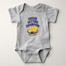 Cheese Cshing Champion Baby Bodykoste T Shirt