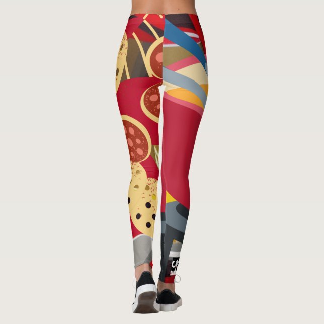 Cheese Fondue Leggings (Baksida)