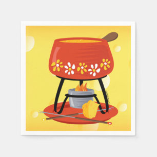 Cheese Fondue Pappersservett