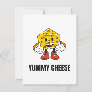 Cheese Food Kawaii Ansikte