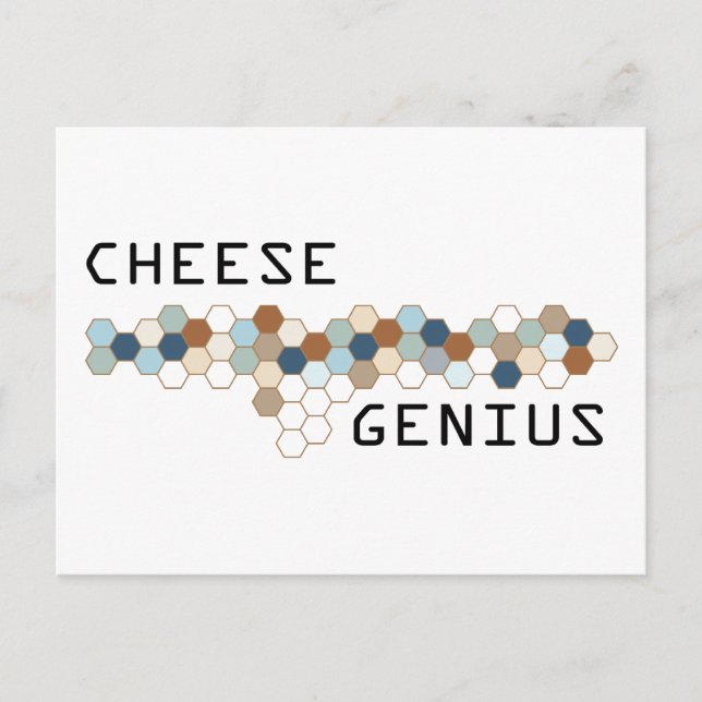 Cheese Genius Vykort (Framsida)