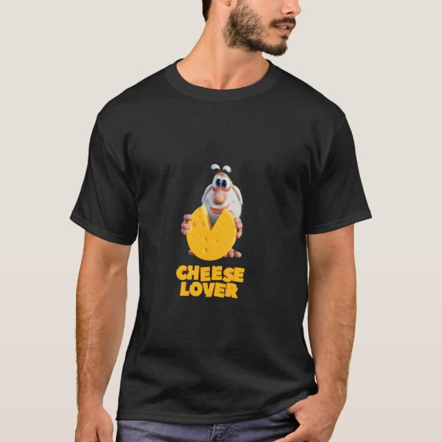 Cheese Lover Booba T Shirt (Framsida)