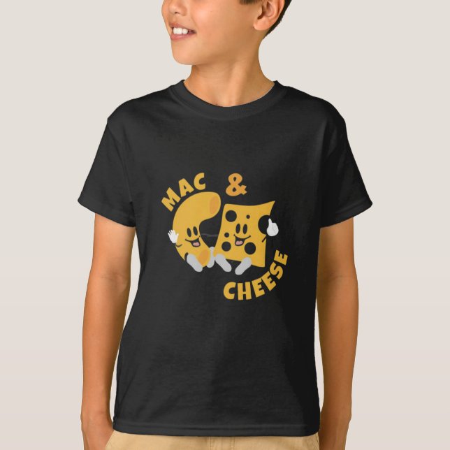 Cheese Mac & Cheese Funny Gift Idea T Shirt (Framsida)