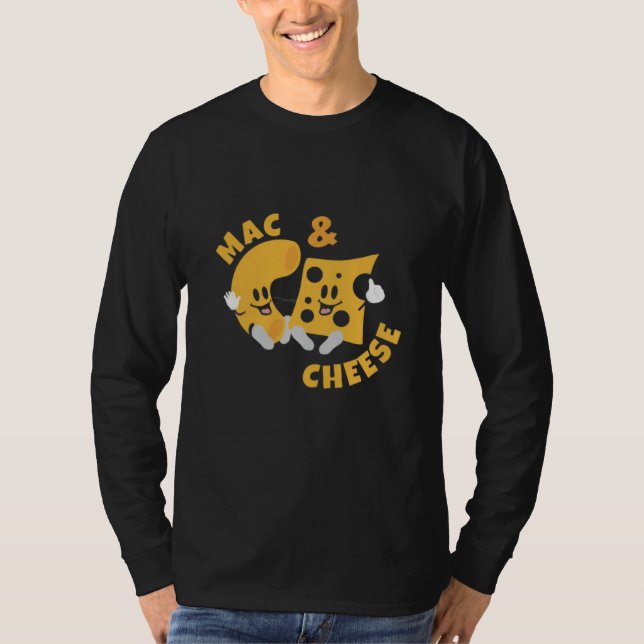 Cheese Mac & Cheese Funny Gift Idea T Shirt (Framsida)