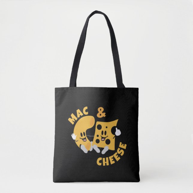 Cheese Mac & Cheese Funny Gift Idea Tygkasse (Framsida)