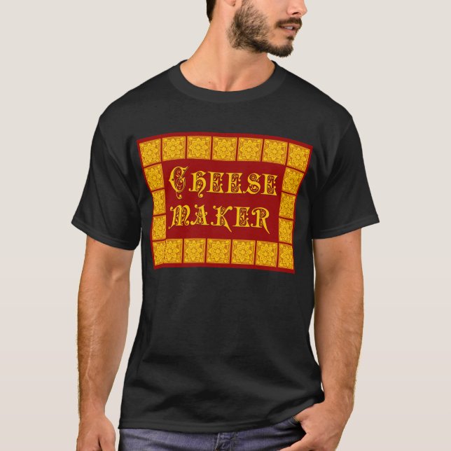 Cheese Maker Cooking T-Shirt (Framsida)