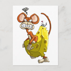 Cheese Monkey Vykort