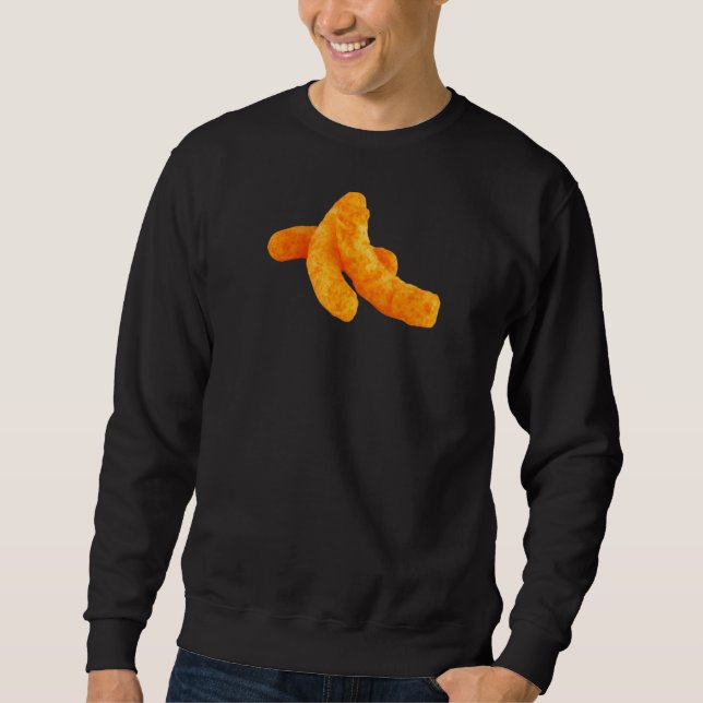 Cheese Puff Shirt Lång Ärmad Tröja (Framsida)