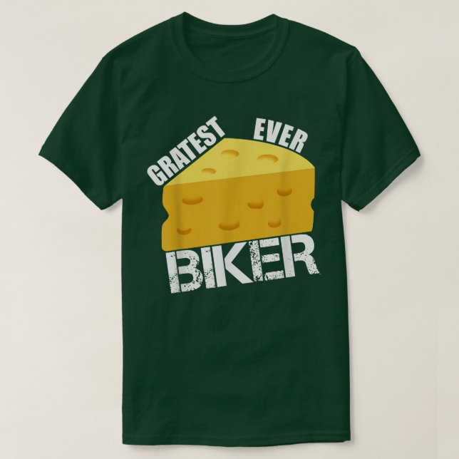 Cheese Pun Gratest All Biker Funny Biking Selling T Shirt (Design framsida)
