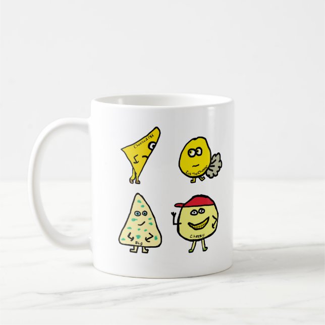 Cheese Puns Kaffemugg (Vänster)