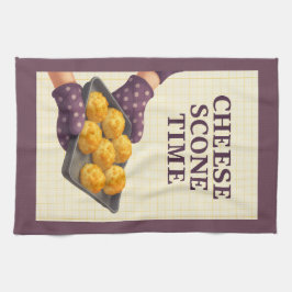 Cheese Scone Time — Kitchen Tea Towel Kökshandduk