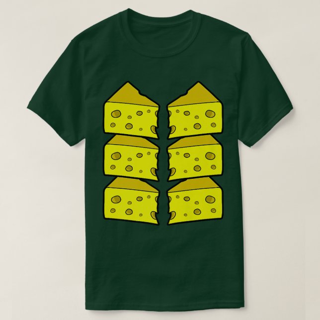 Cheese Sixpack Premium T-Shirt (Design framsida)