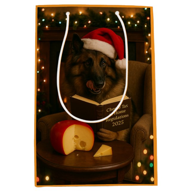 Cheese Tax Christmas gift bag - Tervuren  (Framsidan)