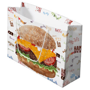 Cheeseburger BBQ Grill Fast Food