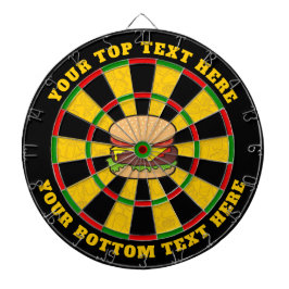 Cheeseburger Dartboard med Anpassningsbar Text Darttavla