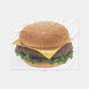 Cheeseburger Fleecefilt