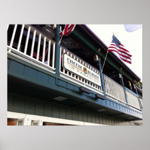 Cheeseburger i Paradise, Lahaina, Maui, Hawaii Poster