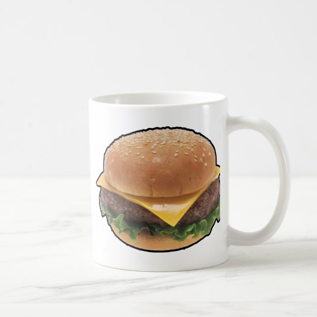Cheeseburger Kaffemugg (Höger)