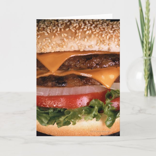 Cheeseburger Kort (Framsida)