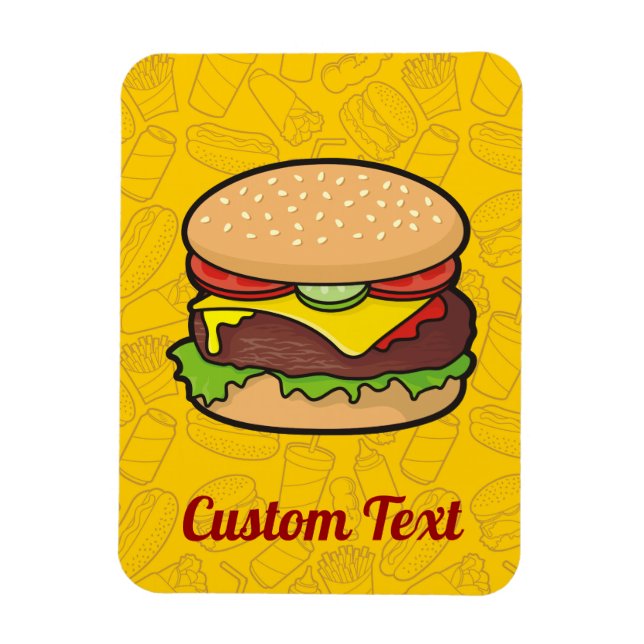 Cheeseburger Magnet (Vertikal)