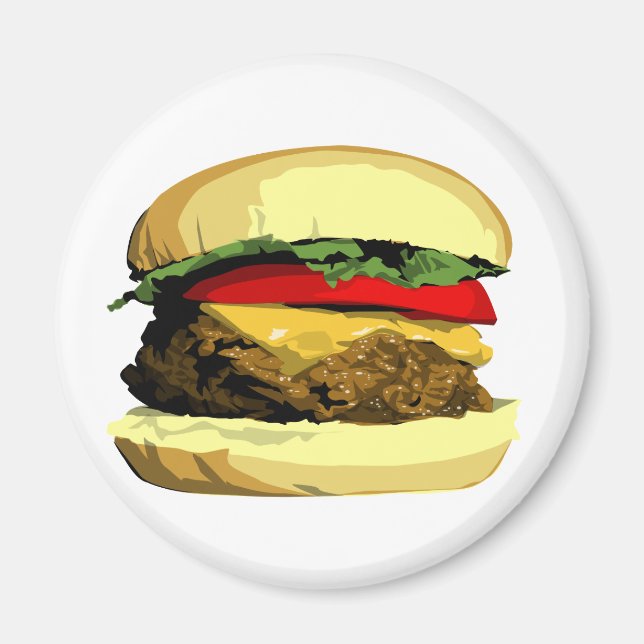 Cheeseburger Magnet (Framsidan)