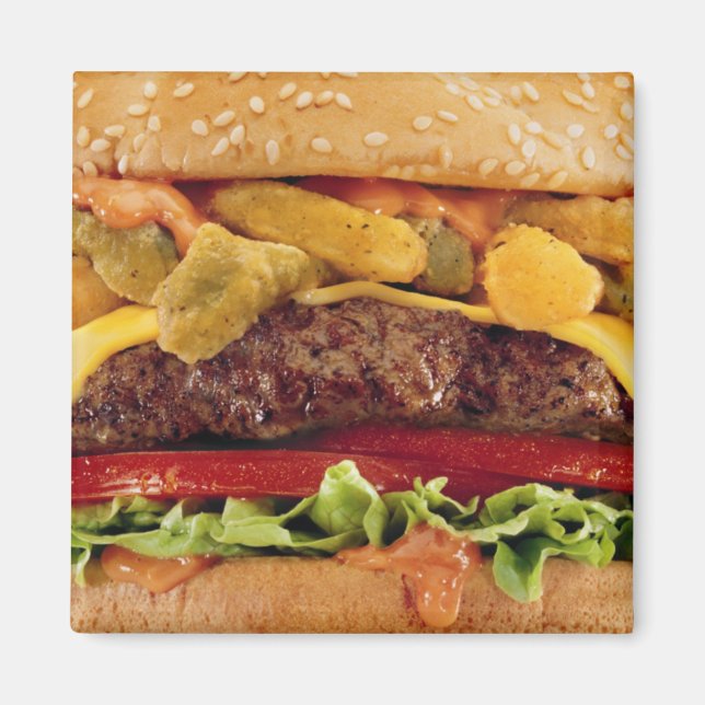 Cheeseburger Magnet (Framsidan)