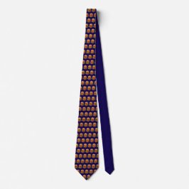 Cheeseburger Mönster Neck Tie Slips