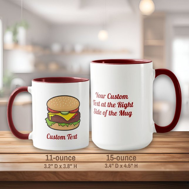 Cheeseburger Mugg (Skapare uppladdad)