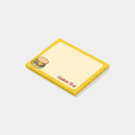 Cheeseburger Post-it Block
