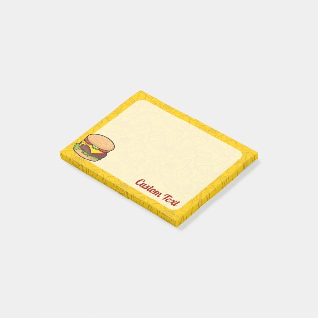 Cheeseburger Post-it Block (Vinklad)