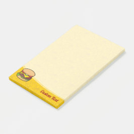 Cheeseburger Post-it Block