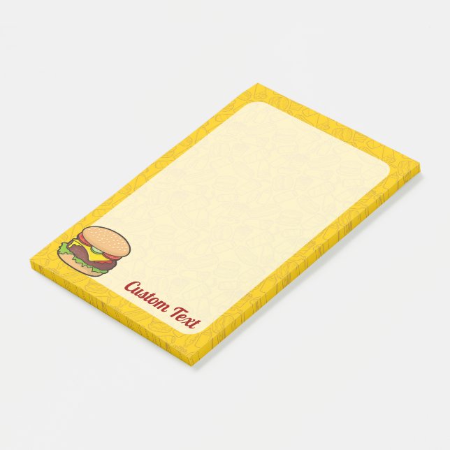 Cheeseburger Post-it Block (Vinklad)