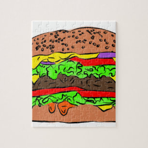 Cheeseburger Pussel
