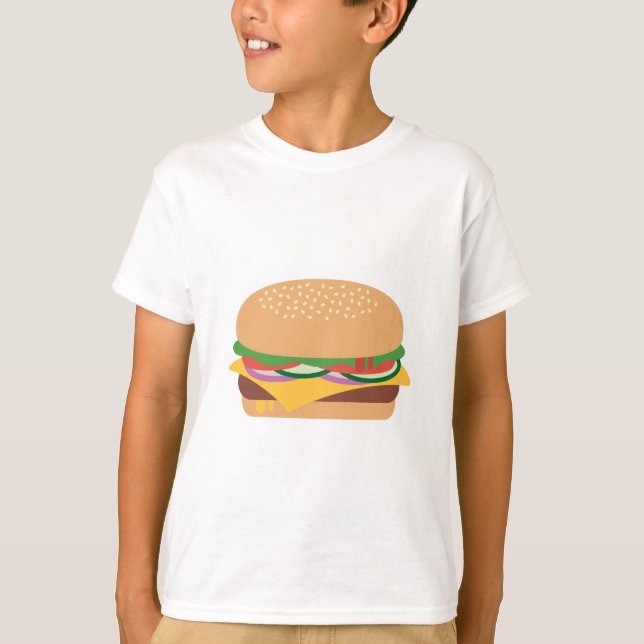 Cheeseburger T Shirt (Framsida)