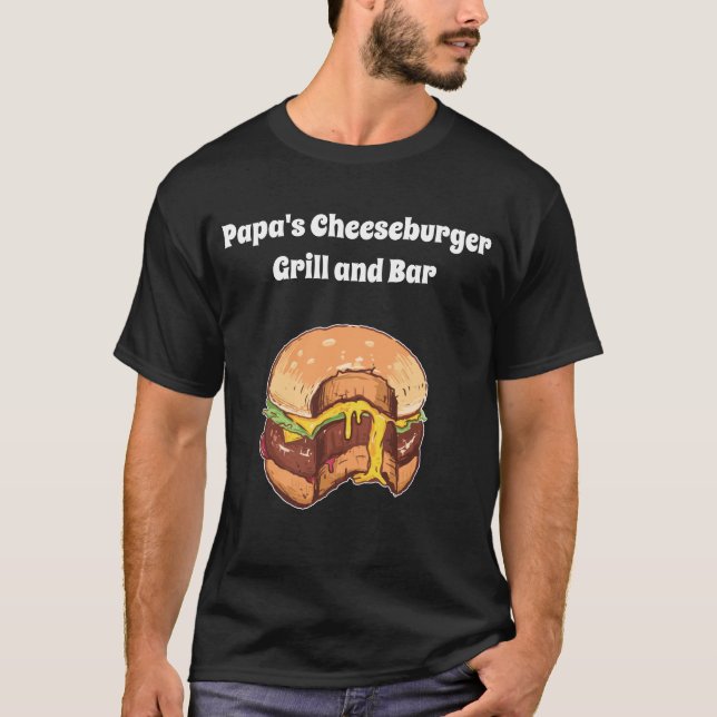 Cheeseburger T-Shirt (Framsida)
