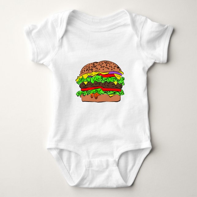 Cheeseburger Tee (Framsida)