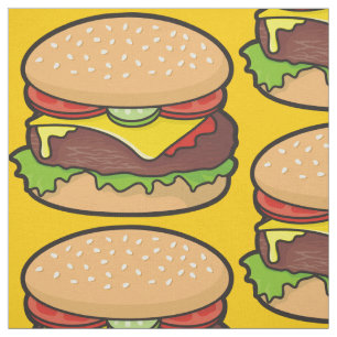 Cheeseburger Tyg